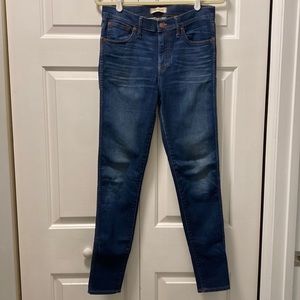 Madewell Tall 9” High-Rise Skinny in Polly Wash - 29T